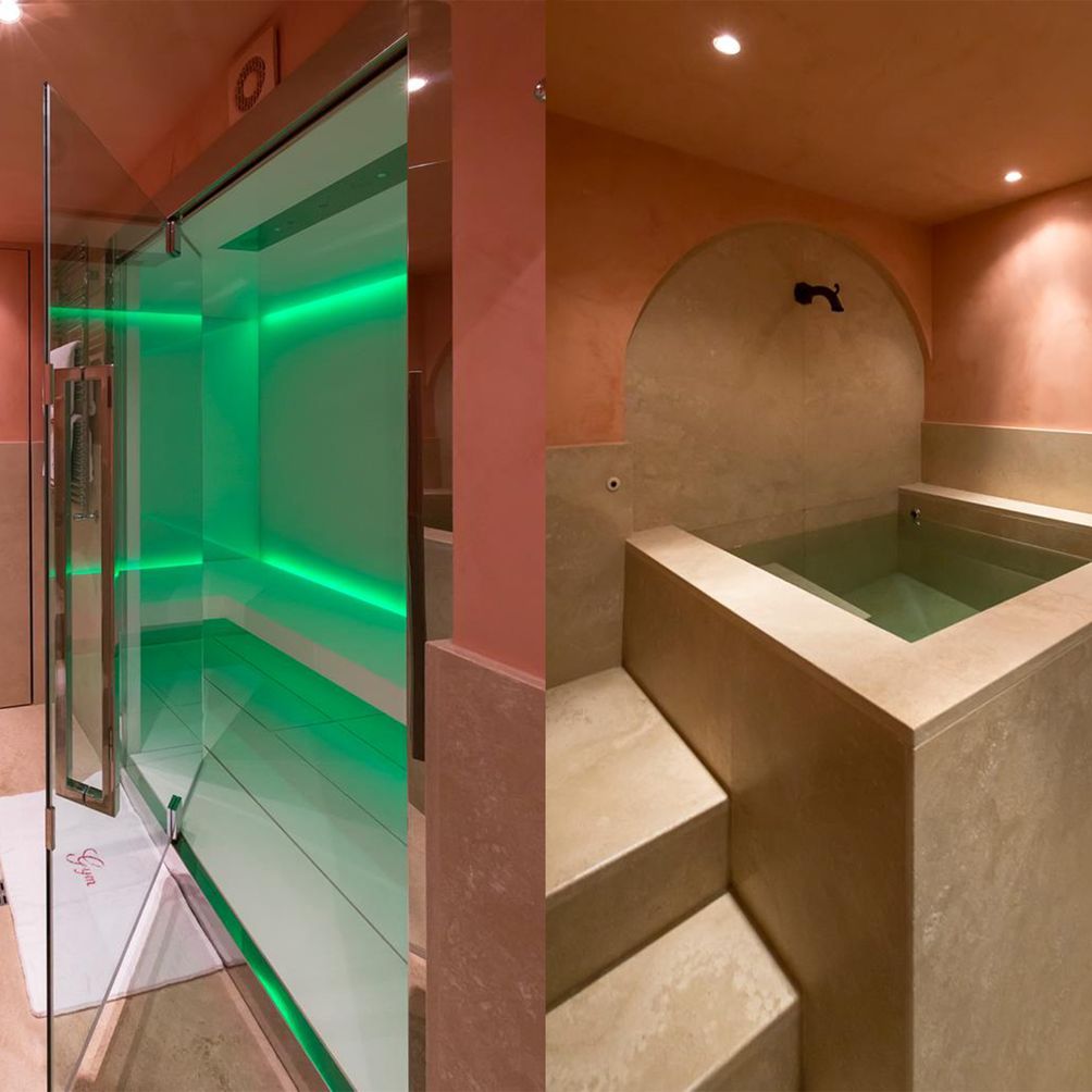 Todi Turkish bath and plunge pool