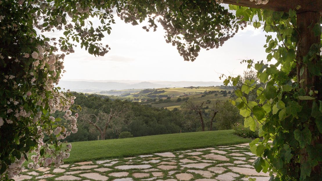 view of the Petroro di Todi vallys
