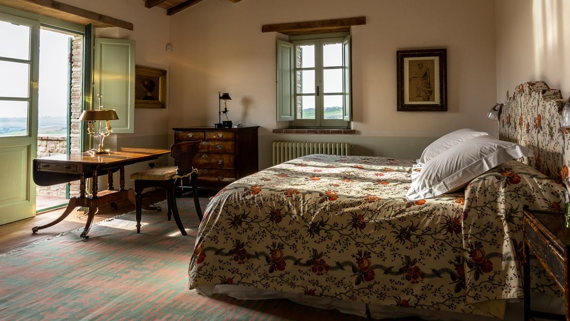 The master bedroom that you are able to stay in